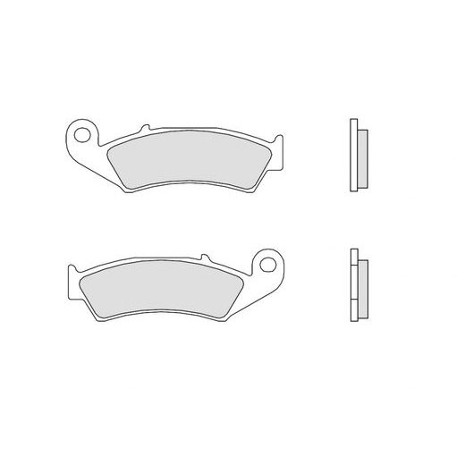 BRZDOVÉ DESTIČKY BREMBO 07HO25TT