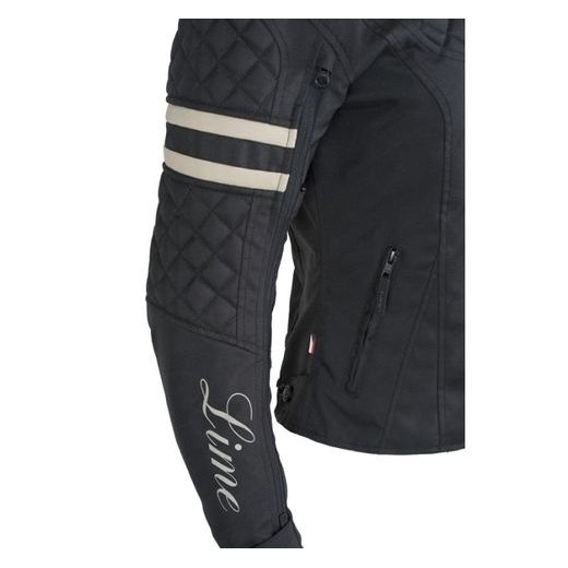 DÁMSKÁ TEXTILNÍ BUNDA MBW SOPHIA - ČERNÁ - TEXTILNÍ BUNDY - NA MOTORKÁŘE