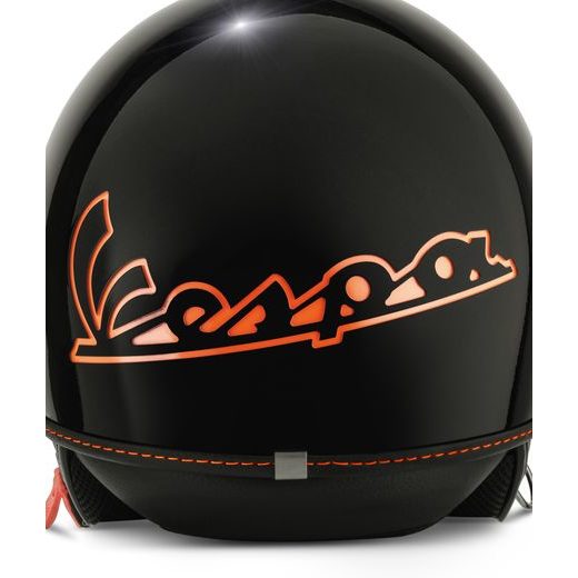 HELMA VESPA VISOR 4.0 ECE 22.06 - ČERNÁ - HELMY NA SKÚTR - NA MOTORKÁŘE
