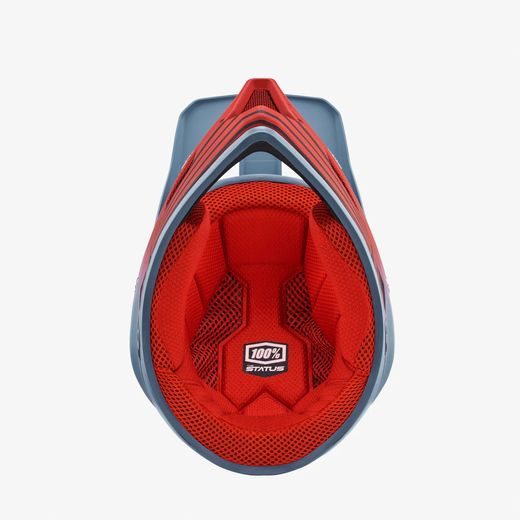 PŘILBA STATUS, 100% - USA (ŠEDÁ) - MOTOKROSOVÉ HELMY - NA MOTORKÁŘE