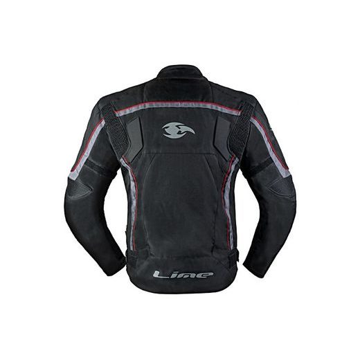 PÁNSKÁ TŘÍVRSTVÁ TEXTILNÍ BUNDA MBW NEO - ČERVENO ČERNÁ - TEXTILNÍ BUNDY - NA MOTORKÁŘE