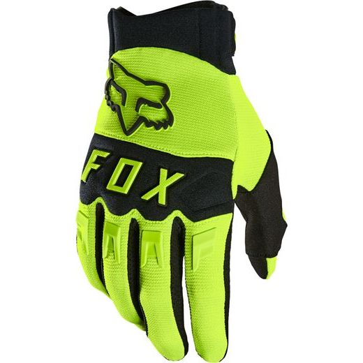 MOTOKROSOVÉ RUKAVICE FOX DIRTPAW MX22 - FLUO ŽLUTÁ