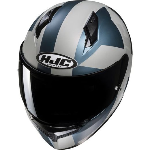 HJC PŘILBA C10 TEZ MC2SF - BEZ SLUNEČNÍ CLONY - NA MOTORKÁŘE