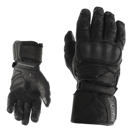 KOŽENÉ RUKAVICE RST GT CE GLOVE / 2151 - ČERNÉ