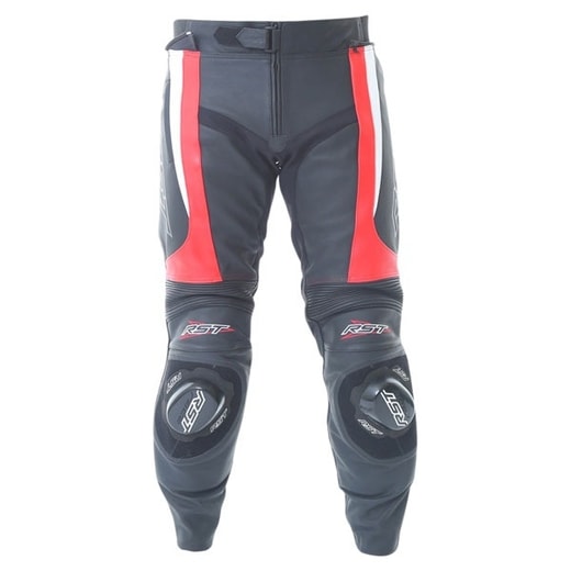 KOŽENÉ KALHOTY RST BLADE SHORT / 1115 - ČERVENÁ