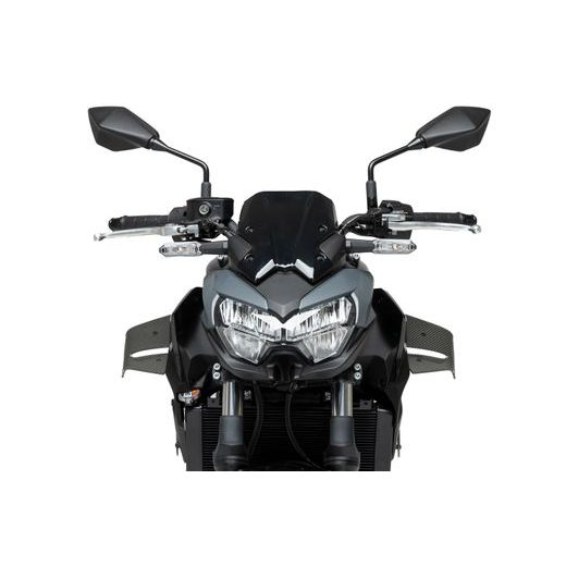 SPOILERY PUIG D12 22472C KARBONOVÝ VZHLED - PLEXI ŠTÍTY - NA MOTORKU