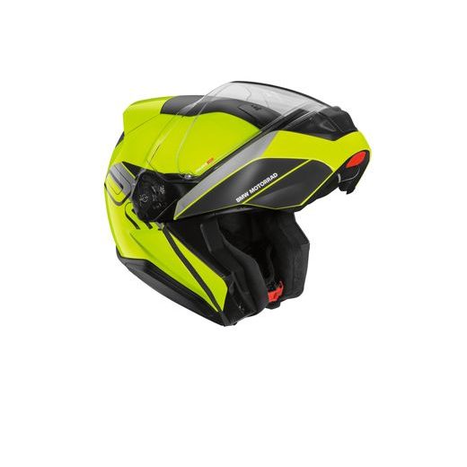 PŘILBA BMW SYSTEM 8 CARBON - ŽLUTÁ - VÝKLOPNÉ HELMY - NA MOTORKÁŘE