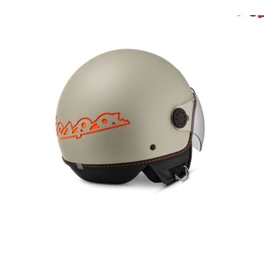 OTEVŘENÁ HELMA VESPA LANGHE - BÉŽOVÁ GTV - OTEVŘENÉ HELMY - NA MOTORKÁŘE