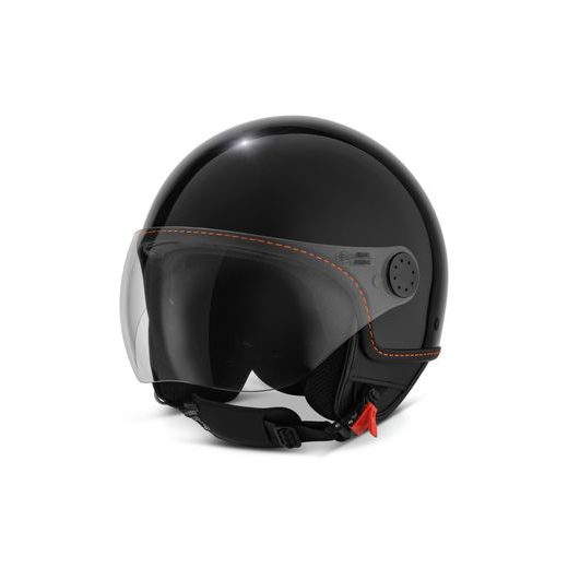 HELMA VESPA VISOR 4.0 ECE 22.06 - ČERNÁ - HELMY NA SKÚTR - NA MOTORKÁŘE