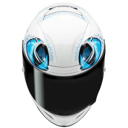 HJC PŘILBA RPHA 12 LIGHT FURY UNIVERSAL MC2 - BEZ SLUNEČNÍ CLONY - NA MOTORKÁŘE