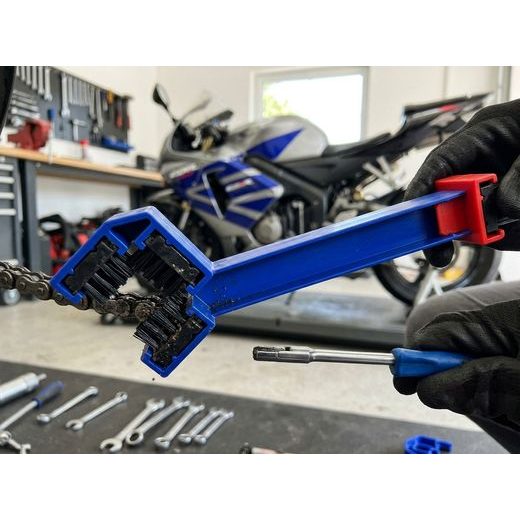 KARTÁČ NA ČIŠTĚNÍ ŘETĚZŮ MOTION STUFF - NÁSTROJE - NA MOTORKU