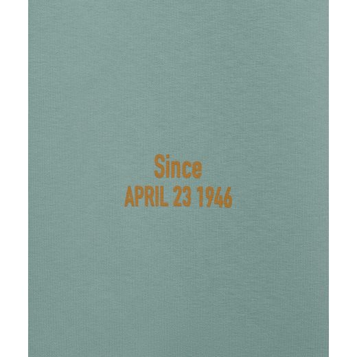 VESPA MIKINA S KAPUCÍ JERSEY - MENTOLOVÁ - MIKINY - NA MOTORKÁŘE