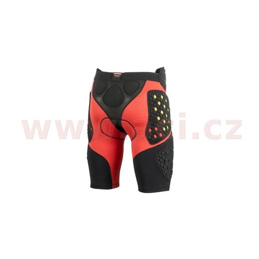 CHRÁNIČKOVÉ ŠORTKY POD KALHOTY ALPINESTARS SEQUENCE PRO 2020 - ČERNÉ/ČERVENÉ - CHRÁNIČE NOHOU - NA MOTORKÁŘE
