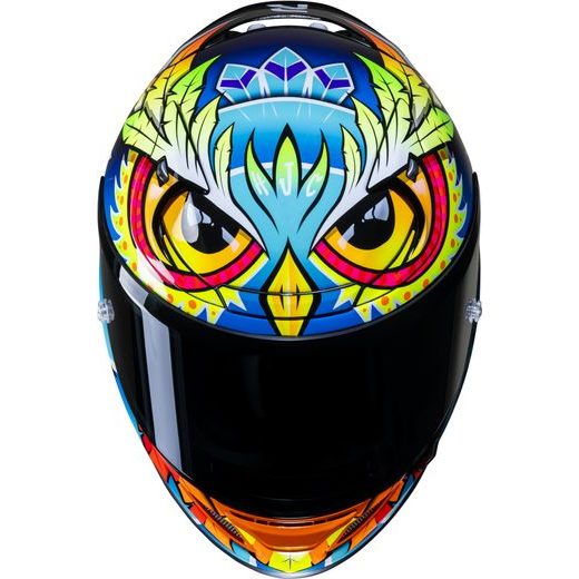 HJC PŘILBA RPHA 12 SPASSO MC3H - BEZ SLUNEČNÍ CLONY - NA MOTORKÁŘE