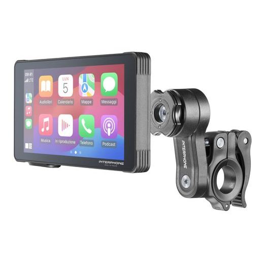 INTERPHONE DISPLEJ RIDESYNC - APPLE CARPLAY A ANDROID AUTO PRO MOTOCYKLY - INTERPHONE RIDESYNC - NA MOTORKU