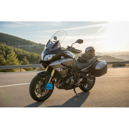 ZÁMEK LUMA ENDURO 91D DIM91DB S TAŠKOU MODRÁ - DÁRKY PRO CESTOVATELE - NA MOTORKÁŘE