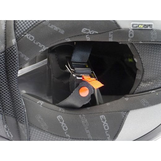 AXXIS INTEGRÁLNÍ HELMA RACER GP CARBON SV - PERLEŤOVÁ BÍLÁ - SE SLUNEČNÍ CLONOU - NA MOTORKÁŘE