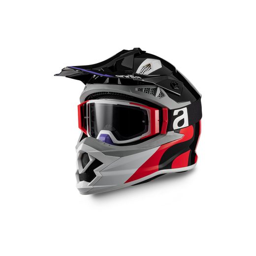 BRÝLE APRILIA WHEELIE - ČERNÁ/BÍLÁ/ČERVENÁ - BRÝLE - NA MOTORKÁŘE