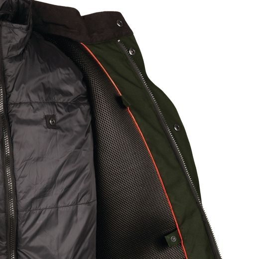 PÁNSKÁ TEXTILNÍ BUNDA TUCANO URBANO URBIS - ZELENÁ - TEXTILNÍ BUNDY - NA MOTORKÁŘE