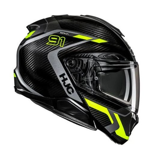 HJC PŘILBA RPHA 91 CARBON LAGOS MC3H - VÝKLOPNÉ HELMY - NA MOTORKÁŘE