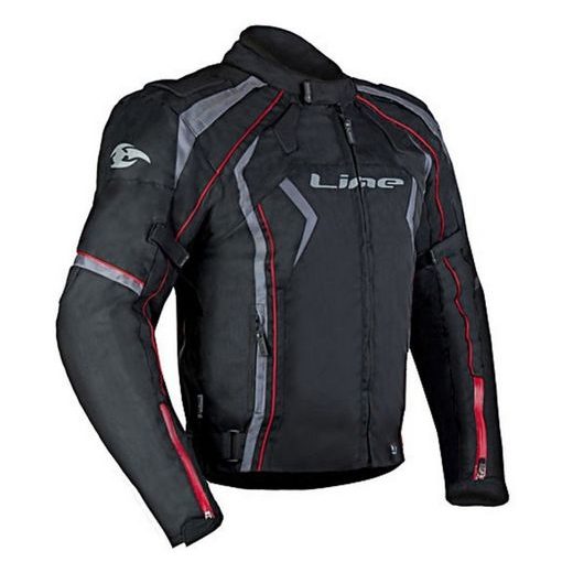 PÁNSKÁ TŘÍVRSTVÁ TEXTILNÍ BUNDA MBW NEO - ČERVENO ČERNÁ - TEXTILNÍ BUNDY - NA MOTORKÁŘE