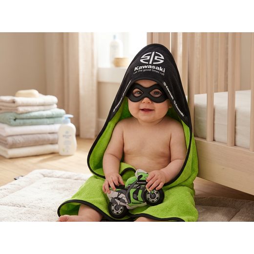 STYLOVÁ DĚTSKÁ OSUŠKA BABY-NINJA KAWASAKI - PRO NEJMENŠÍ - NA MOTORKÁŘE