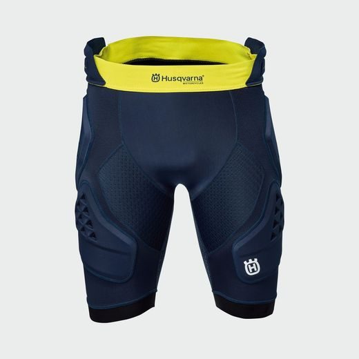 OCHRANNÉ PROTEKTORY HUSQVARNA IMPACT SHORT 3DF 5.0 - MODRÁ