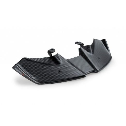PŘEDNÍ SPOILERY PUIG DOWNFORCE 21594C KARBONOVÝ VZHLED - PLEXI ŠTÍTY - NA MOTORKU
