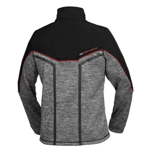 TEPLÉ FUNKČNÍ TRIKO IXS ICE 1.0 ŠEDO-ČERNÉ - TRIČKA - NA MOTORKÁŘE