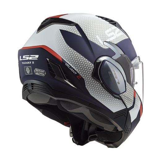 PŘEKLOPNÁ HELMA LS2 FF900 VALIANT II CITIUS - LESKLÁ TRIKOLORA - PŘEKLOPNÉ HELMY - NA MOTORKÁŘE