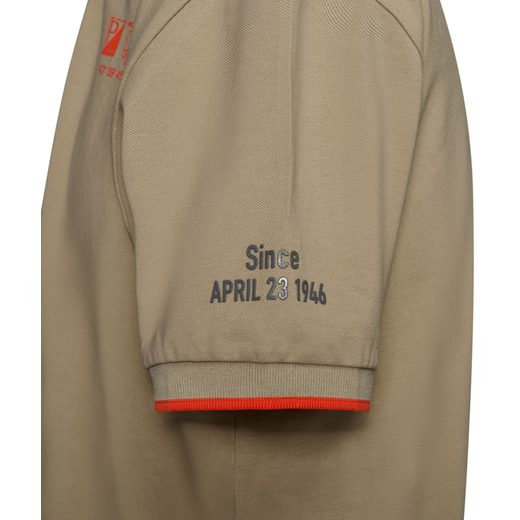 VESPA POLO TRIČKO DEC - BÉŽOVÁ 2026 - TRIČKA - NA MOTORKÁŘE