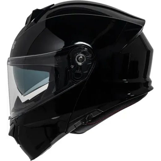 VÝKLOPNÁ HELMA IXS IXS 301 1.0 X14911 ČERNÁ - HELMY NA MOTORKU - NA MOTORKÁŘE