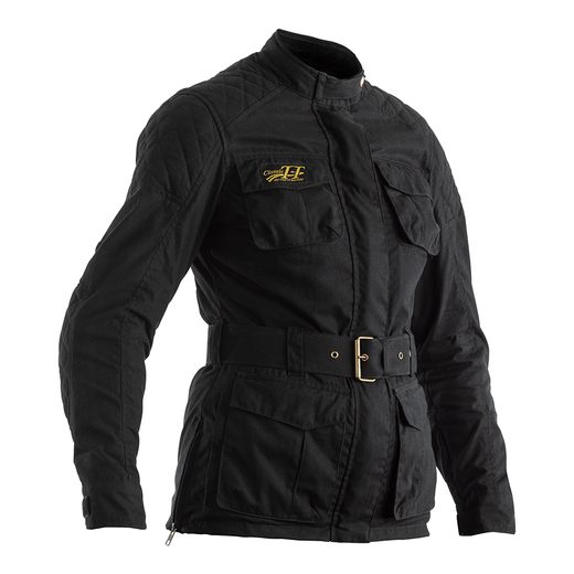 DÁMSKÁ BUNDA RST CLASSIC TT WAX 3/4 / JKT 2938 - ČERNÁ