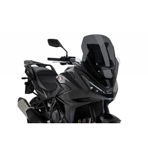 PLEXI ŠTÍT PUIG TOURING 22402F TMAVÁ KOUŘOVÁ - PLEXI ŠTÍTY - NA MOTORKU