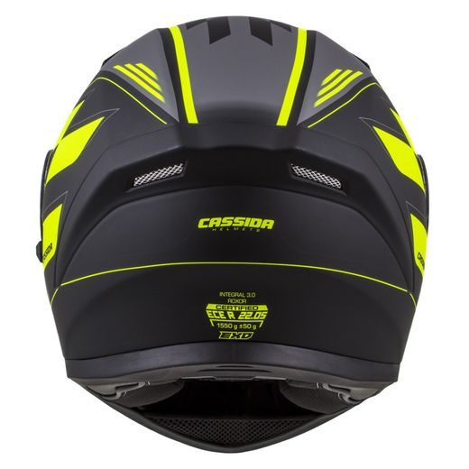 CASSIDA HELMA INTEGRAL 3.0 ROXOR - ŽLUTÁ - SE SLUNEČNÍ CLONOU - NA MOTORKÁŘE