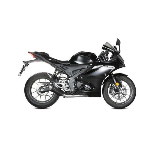 VÝFUK KOMPLETNÍ 1X1 MIVV GP PRO Y.067.KXBP ČERNÁ - VÝFUKY - NA MOTORKU