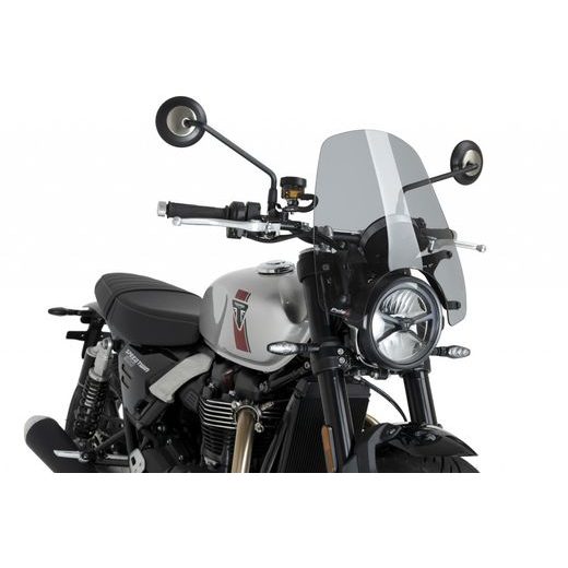 PLEXI ŠTÍT PUIG NEW GEN. TOURING 22619H KOUŘOVÁ - PLEXI ŠTÍTY - NA MOTORKU