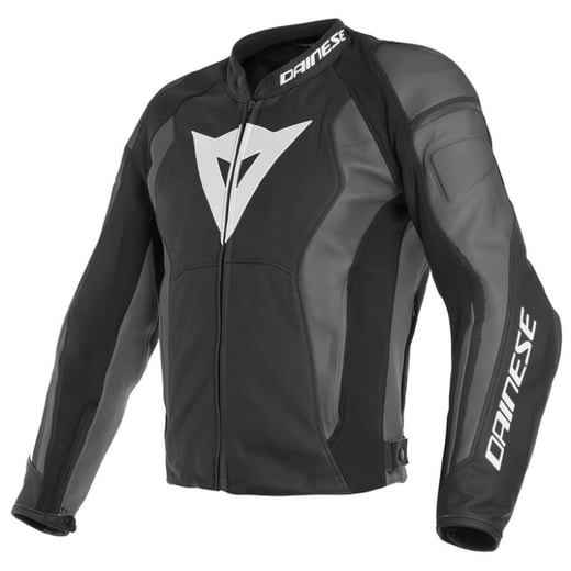 PÁNSKÁ KOŽENÁ BUNDA DAINESE NEXUS - ŠEDÁ