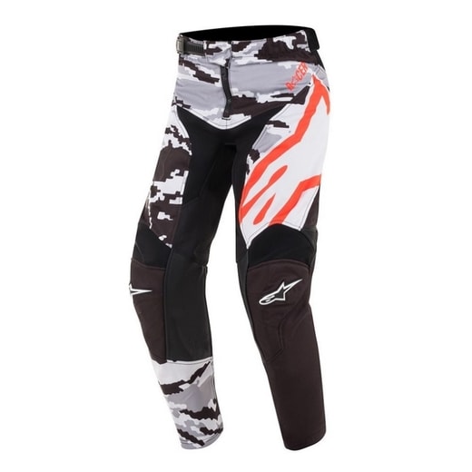 DĚTSKÉ MX KALHOTY ALPINESTARS RACER TACTICAL - ČERNÁ