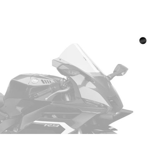 PLEXI ŠTÍT PUIG R-RACER 22285N ČERNÝ - PLEXI ŠTÍTY - NA MOTORKU