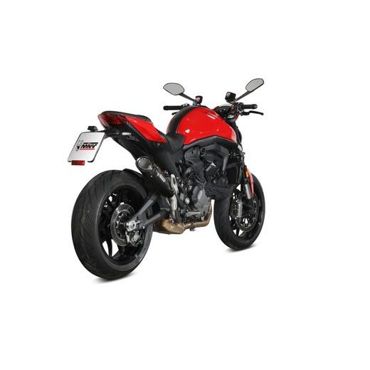 KONCOVKA VÝFUKU MIVV X-M5 D.048.LC5B ČERNÁ - KONCOVKY VÝFUKU - NA MOTORKU