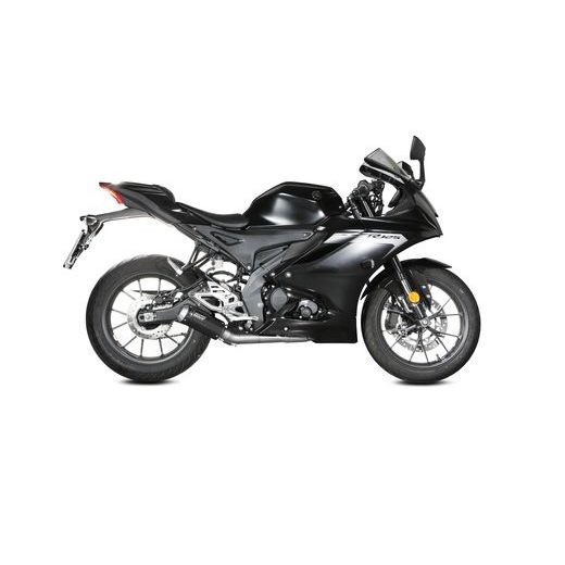 VÝFUK KOMPLETNÍ 1X1 MIVV MK3 Y.085.SM3B ČERNÁ - VÝFUKY - NA MOTORKU