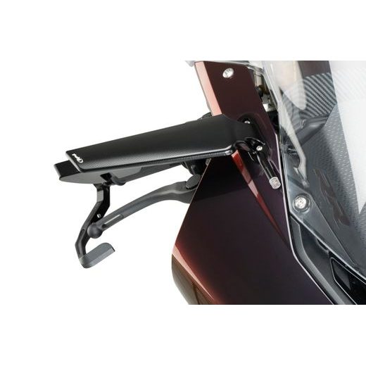 ZPĚTNÉ ZRCÁTKO PUIG AILERON 21565N ČERNÝ PRAVÝ - ZRCÁTKA - NA MOTORKU