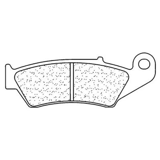 BRZDOVÉ DESTIČKY CL BRAKES 2300 S4 - PŘEDNÍ - NA MOTORKU