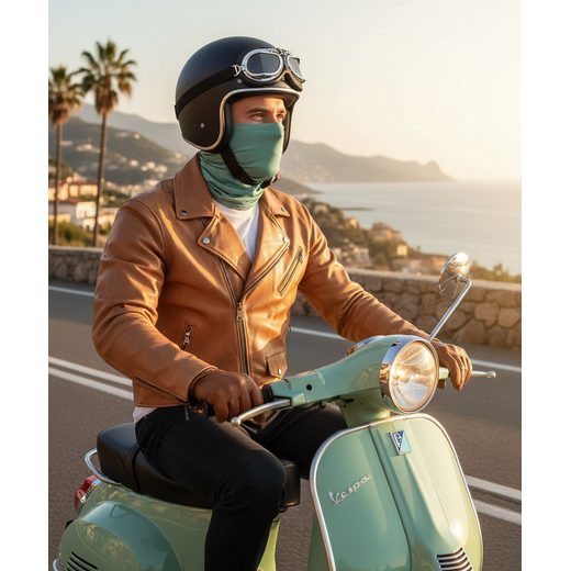 NÁKRČNÍK VESPA - MENTOLOVÁ - NÁKRČNÍKY - NA MOTORKÁŘE