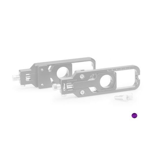 NAPÍNÁK ŘETĚZU PUIG 21038L FIALOVÁ - PLEXI ŠTÍTY - NA MOTORKU