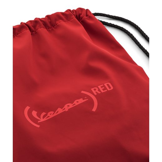 VAK NA ZÁDA VESPA - ČERVENÁ - BATOHY A TAŠKY - NA MOTORKÁŘE