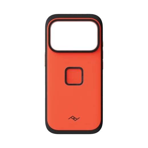 PEAK DESIGN GNAR CASE IPHONE 18 - KORÁLOVĚ ORANŽOVÁ - KRYTY NA TELEFON - NA MOTORKU