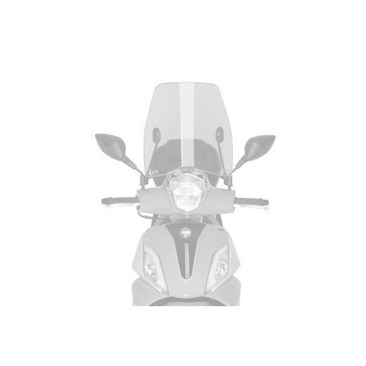 PLEXI ŠTÍT PUIG URBAN 22327W PRŮHLEDNÝ - PLEXI ŠTÍTY - NA MOTORKU