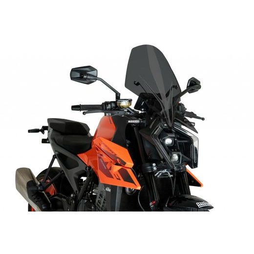 PLEXI ŠTÍT PUIG NEW GEN. TOURING 21996F TMAVÁ KOUŘOVÁ - PLEXI ŠTÍTY - NA MOTORKU